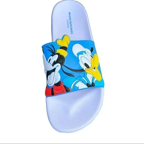 Disney Mickey and Friends white/Blue Sandal shoe - Picture 4 of 13